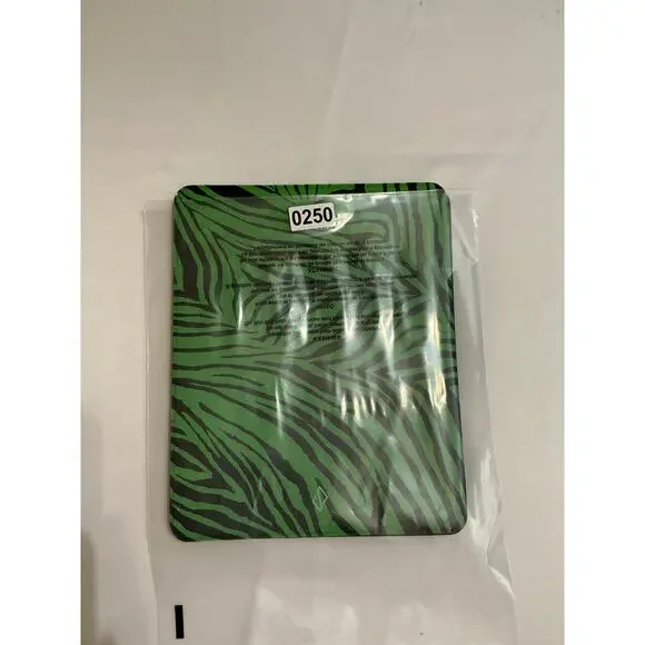 Burga Green Zebra Print Tablet 12.9 Inch/iPad Case – Stylish Protective Cover - Picture 9 of 9